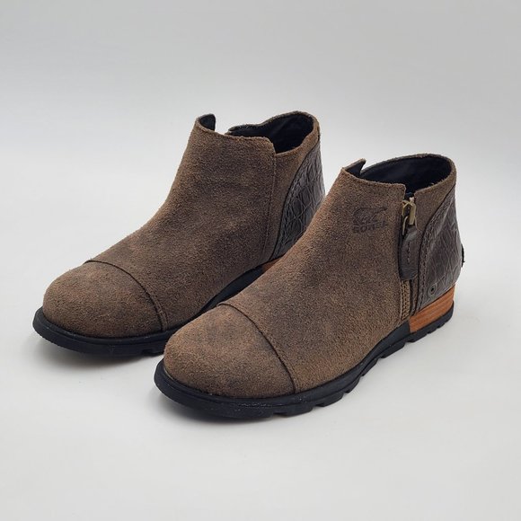 Sorel Suede & Leather Ankle Booties - Picture 6 of 16